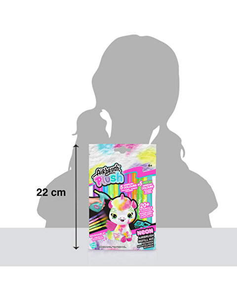 Airbrush Plush Neon Boyama Kalemi Yedeği
