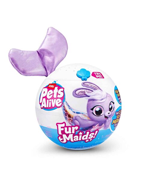 Pets Alive Furmaids Işıklı ve Sesli Peluş Mor