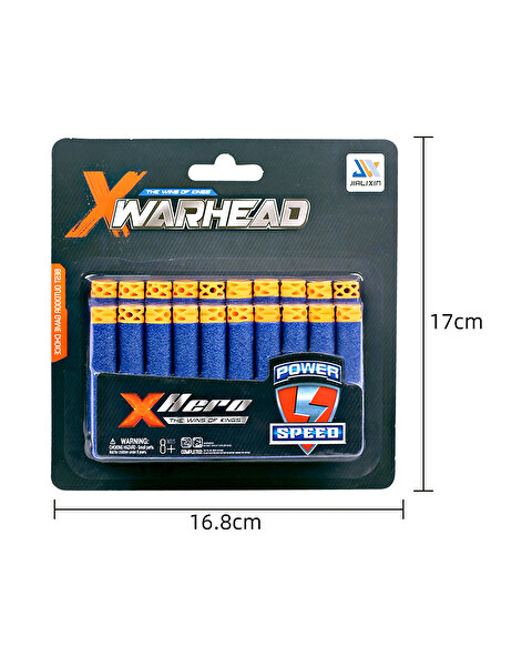 X Warhead 20'li Soft Mermi