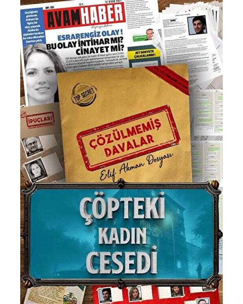 Çözülmemiş Davalar Çöpteki Kadın Cesedi Dedektif Oyunu