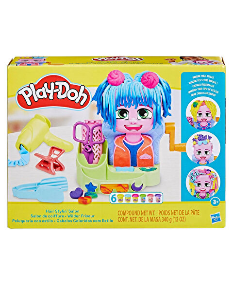 Play Doh Renkli Kuaför Salonu Oyun Seti F8807