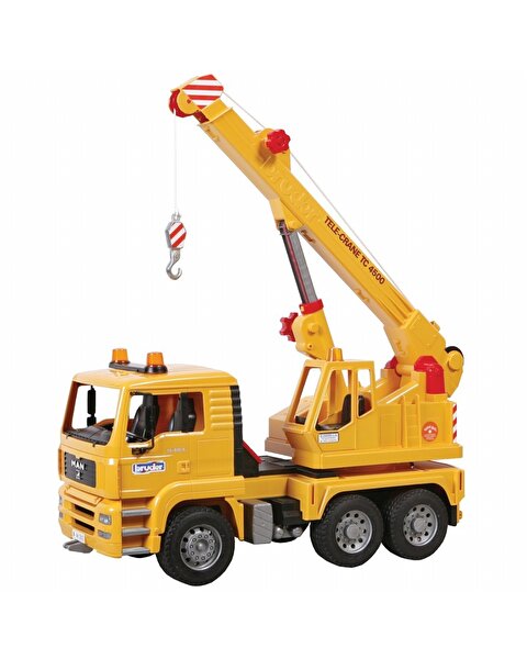 Bruder  MAN Vinçli Kamyon Sarı