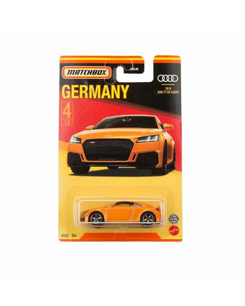 Matchbox Almanya Araçları Serisi 2019 Audi Tt Rs Coupe HFH47