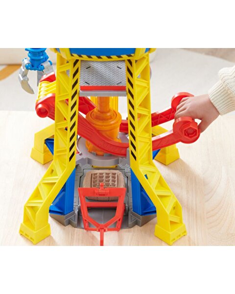 Paw Patrol Rubble & Crew Rubble Buldozer ve Bark Yard Vinç Kulesi Oyun Seti