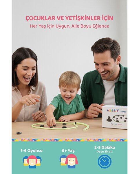 Magly Stones Manyetik Taş Oyunu