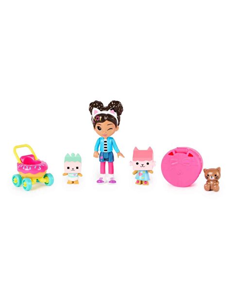 Gabby's Dollhouse Kedi Bakımı Figür Seti