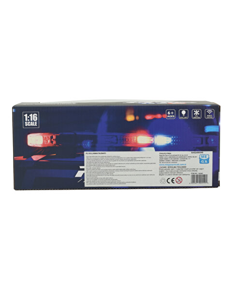 1:16 Ölçekli Uzaktan Kumandalı Polis Arabası