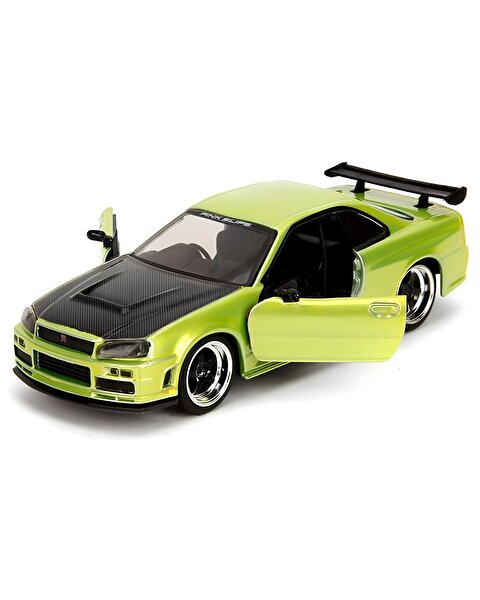 Jada Pi̇nk Sli̇ps 1:32 Ölçekli Araba 2002 Nissan Skyline GT-R (R34)