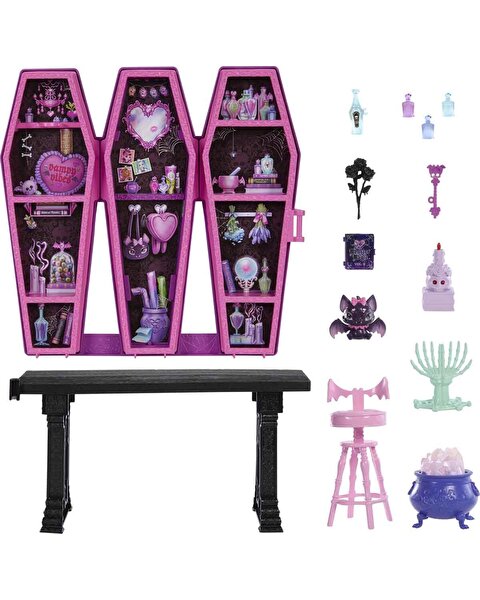 Monster High Draculaura'nın Gizemli İksirler Odası JBF15