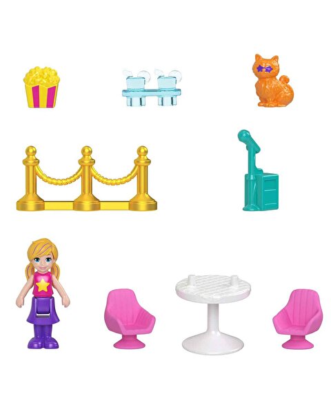 Polly Pocket  Kitty Cinema Mini Oyun Seti JFV01
