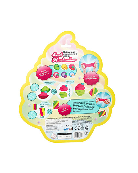 Marshmallow 3'lü Slime Seti