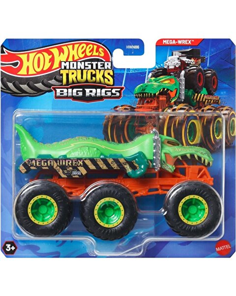 1:64 Hot Wheels Monster Trucks Arabalar Mega Wrex JCH44