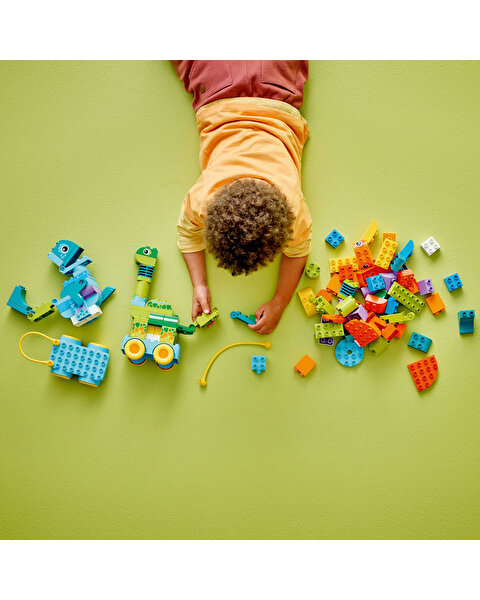 LEGO Duplo 3’ü 1 Arada Tekerlekli Dinozorlar 10451