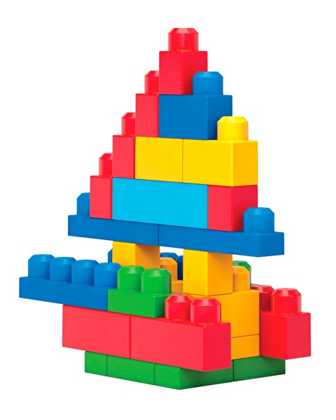 Mega Bloks First Builders 80'li Blok Torbaları Mavi DCH63