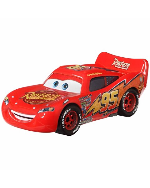 Cars 3 Tekli Karakter Araçlar Lightning Mcqueen With Rusteze Sign GCC81
