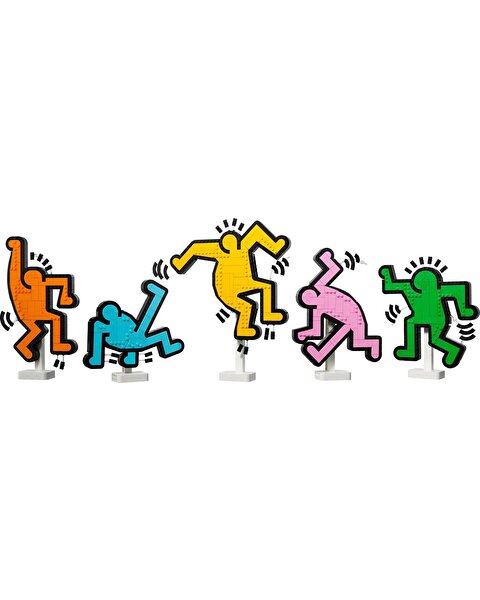 LEGO Art Keith Haring Dans Eden Figürler 31216