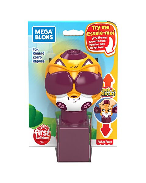 Mega Bloks Peek a Blocks Tilki GKX50