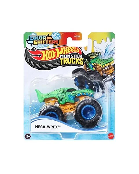 Hot Wheels Monster Trucks Renk Değiştiren Araçlar Mega-Wrex JDV85