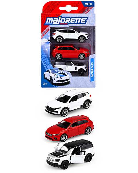 Majorette Showroom Serisi 3'lü Araç Seti 1