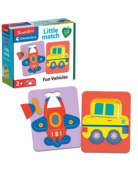 Clementoni Little Match Eğlenceli Araçlar