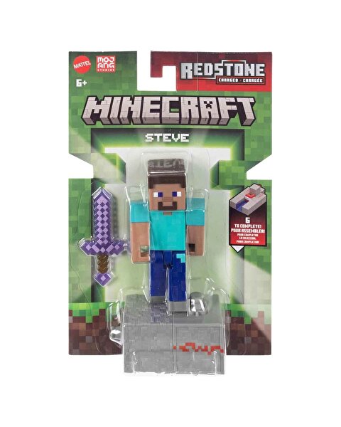 Mi̇necraft Aksesuarlı Fi̇gür Steve JJR85