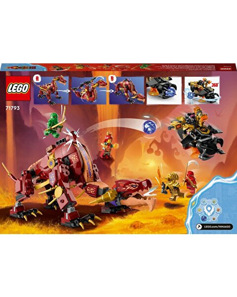 LEGO Ninjago Heatwave Dönüşen Lav Ejderhası 71793