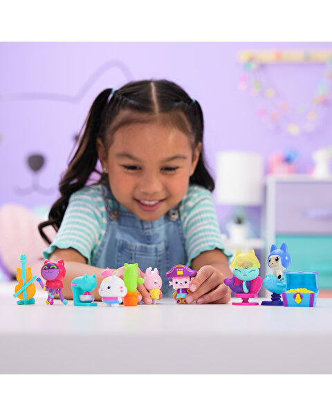 Gabby’s Dollhouse Mercat & Spa Chair Figür ve Aksesuar Seti