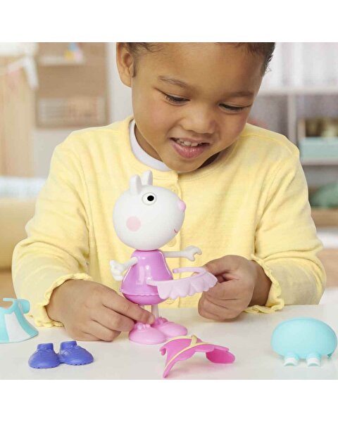 Peppa Pig ve Ailesi Kıyafetli Figür Seti Suzy Sheep