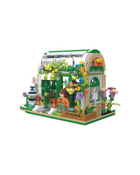 Mega Blok Çiçek Bahçe Tasarımı 463 Parça