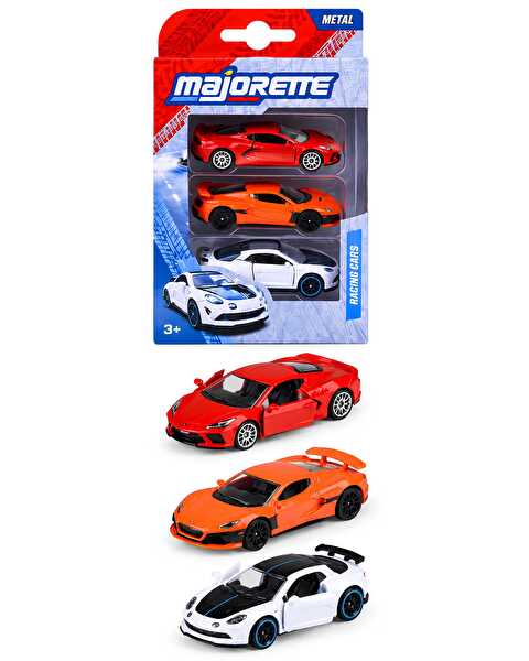 Majorette Showroom Serisi 3'lü Araç Seti 2
