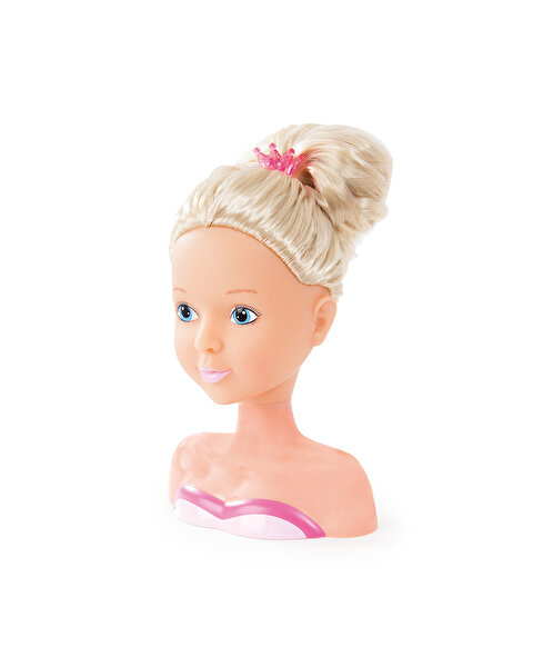 Prenses Bebek Saç Tasarım Büstü 19 Cm