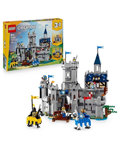 LEGO Creator 3 in 1 Orta Çağ Atlı Şövalye Kalesi 31168