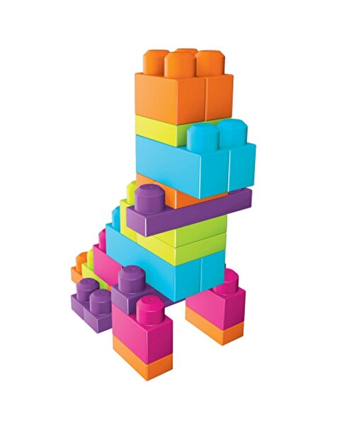 Mega Bloks First Builders 60´lı Blok Torbaları (Yeşil)