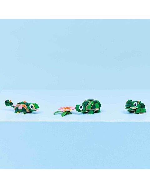 LEGO Creator Kaplumbağa ile Nilüfer Çiçeği 31377