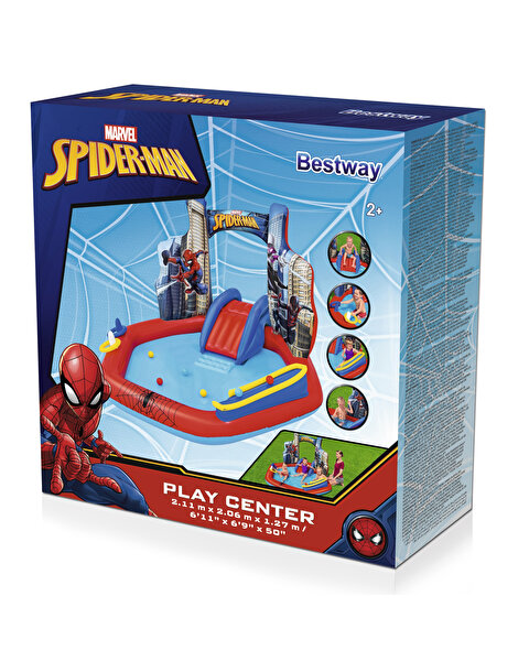 Bestway Marvel Spider Man Şişme Oyun Alanı 211 x 206 Cm