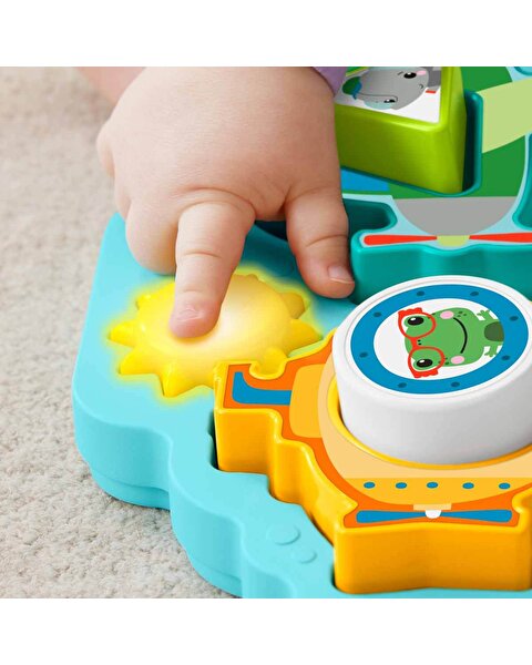 Fisher Price Sesli ve Işıklı Arabalar Puzzle HRP31