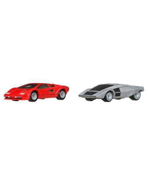 Hot Wheels 2'li̇ Premi̇um Araba Seti̇ Lamborghini Countach ve Lancia Stratos Zero JBL02