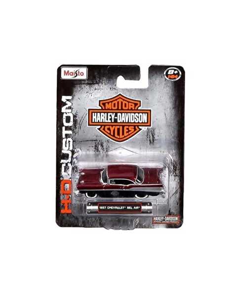 Maisto 1:64 Harley Davidson 1957 Cherolet Bel Air
