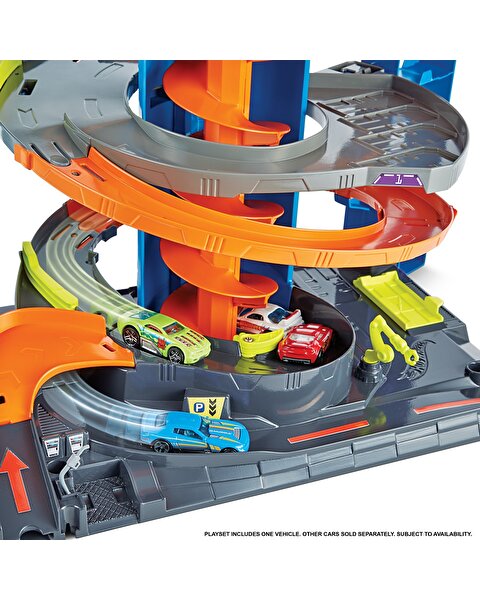 Hot Wheels 4 Katlı Mega Garaj GTT95