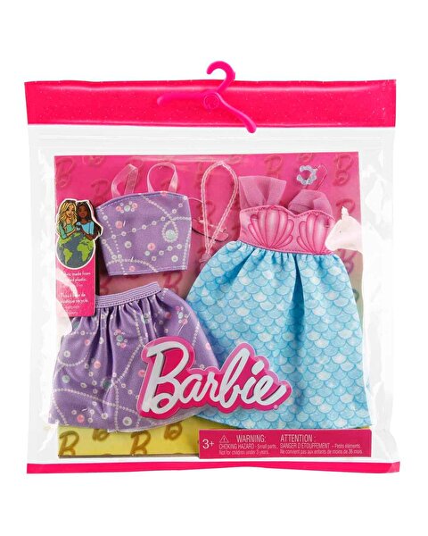 Barbie'nin Kıyafet Koleksiyonu İkili Paketler HRH44