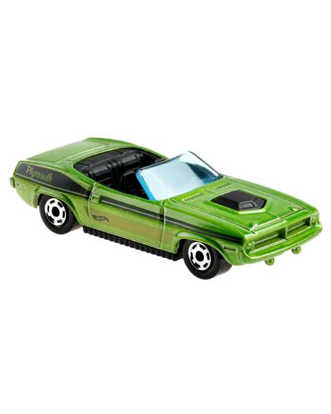 Hot Wheels Temalı Retro Arabalar 70' Plymouth Barracuda GRT34