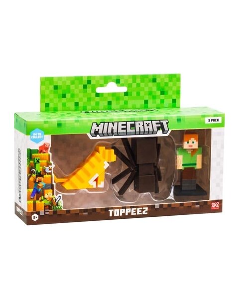 Minecraft 3D Figür Stamper 3'lü Set 7