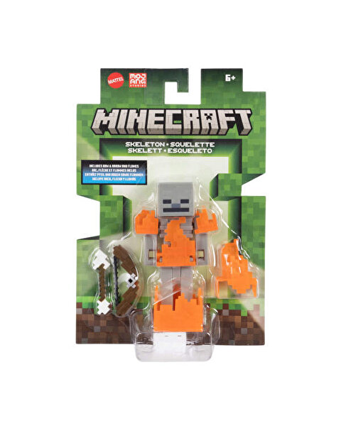 Mi̇necraft Aksesuarlı Fi̇gür Skeleton JCN31