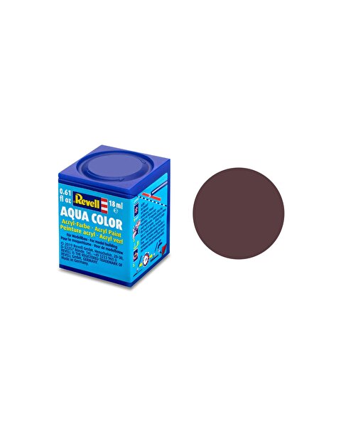 Revell Aqua Color Maket Boyası Leather Brown Mat 36184