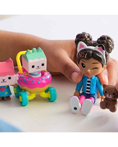 Gabby's Dollhouse Kedi Bakımı Figür Seti