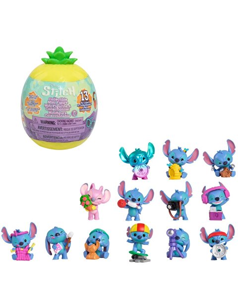Disney Stitch Mini Kapsül Figürler Sürpriz Paket 46334