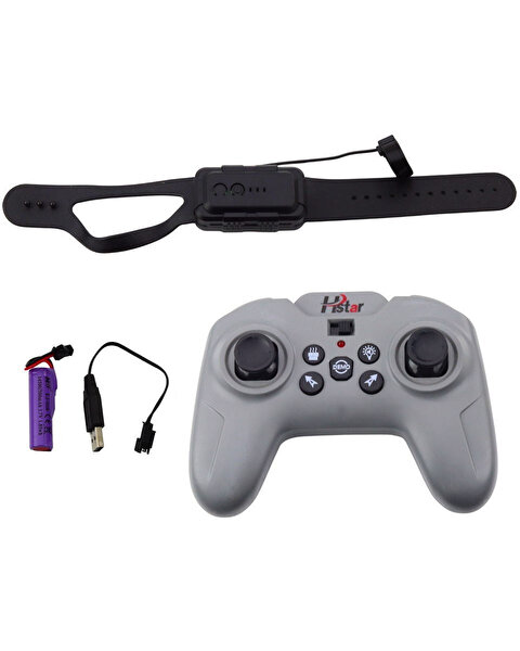 Formula 1 Spray Buhar Atan Uzaktan Kumandalı Siyah Araba