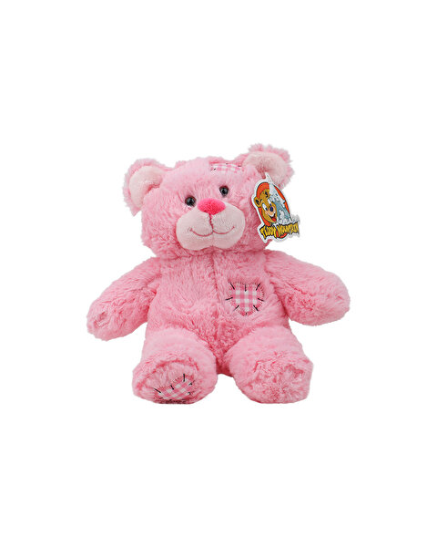 Pembe Yamalı Ayı Peluş 20 Cm