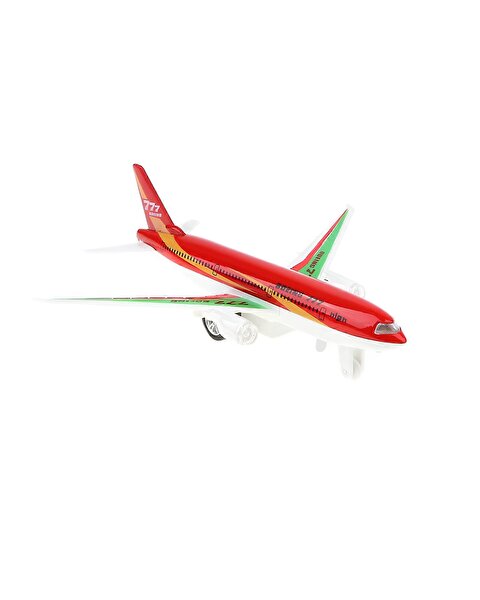 Die Cast Sesli ve Işıklı Çek Bırak Uçak