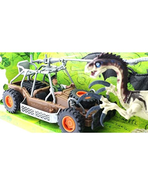 Dinozor Avcısı Buggy'li  Oyun Seti